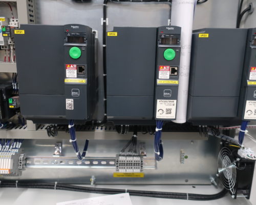 Use of VFD in Medical Vacuum Control Panel