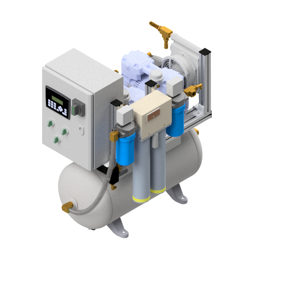 Rocking Piston Compressor System